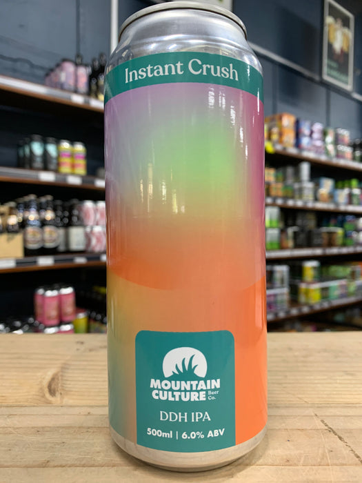 Mountain Culture Instant Crush DDH IPA 500ml Can