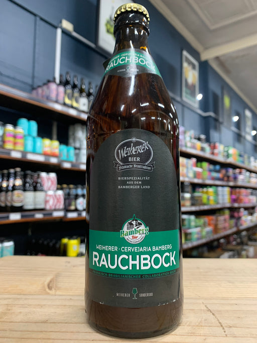 Weiherer & Bamberg Bier Collab Rauchbock 500ml