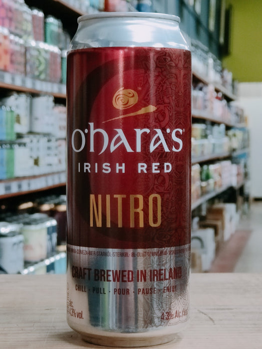 O'Hara's Nitro Irish Red Ale 440ml Can