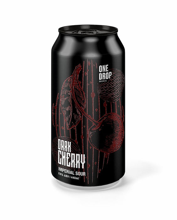 One Drop Dark Cherry Imperial Sour 440ml Can