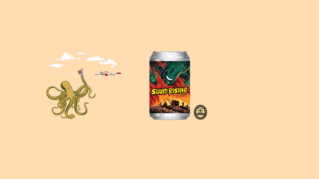 Squid Rising Wallpaper | Purvis Beer