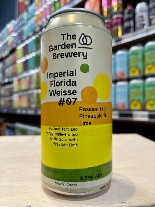 The Garden Imperial Florida Weisse #7 Passionfruit, Pineapple & Lime 440ml Can
