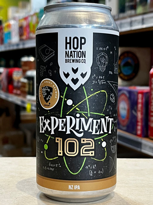 Hop Nation Experiment 102 NZ IPA 440ml Can Single