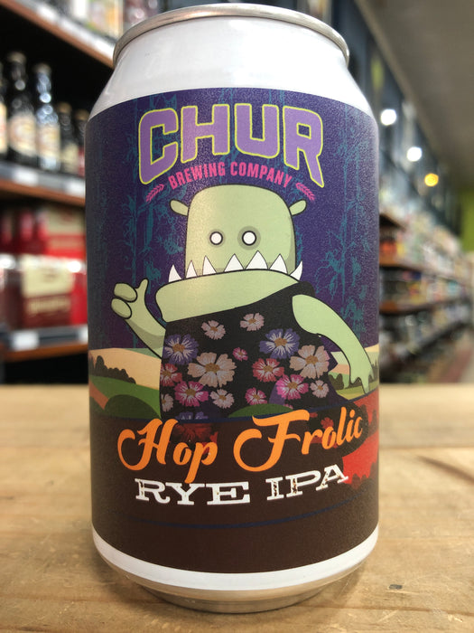 Chur Hop Frolic Rye IPA 330ml Can