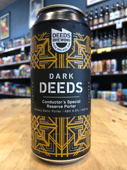Dark Deeds Conductor's Special Reserve Porter 440ml Can
