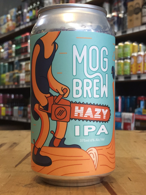 Mog Brew Hazy IPA 375ml Can