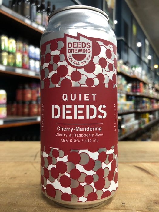 Quiet Deeds Cherry-Mandering 440ml Can