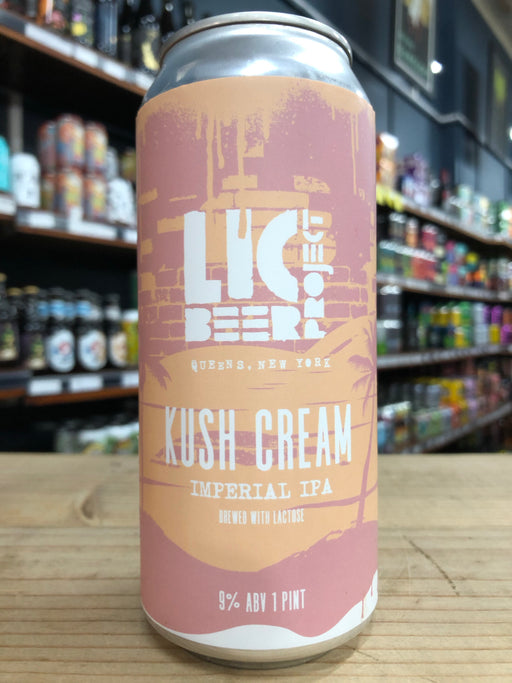 Long Island Beer Kush Cream 473ml Can
