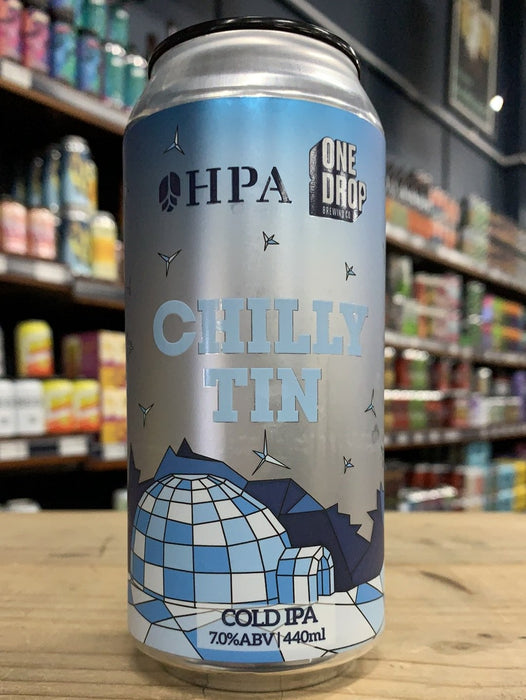 One Drop Chilly Tin Cold IPA 440ml Can