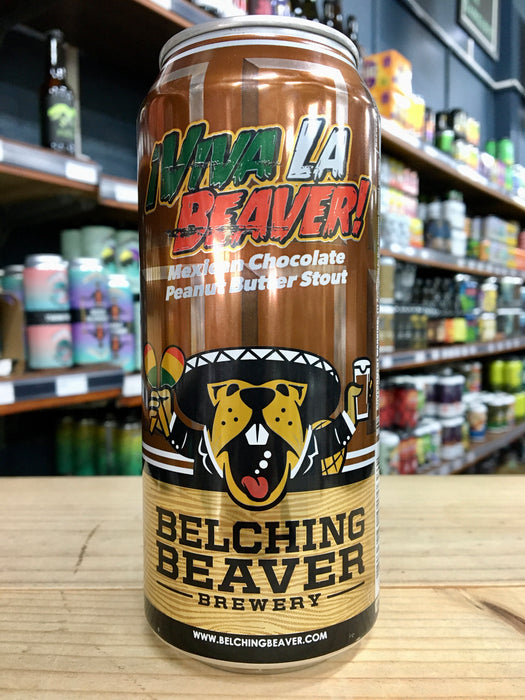 Belching Beaver Viva La Beaver Mexican Peanut Butter Stout 473ml Can