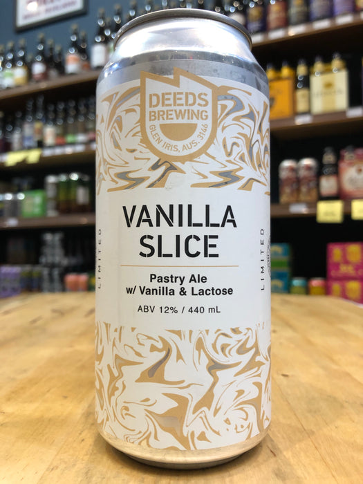 Deeds Vanilla Slice Pastry Ale 440ml Can