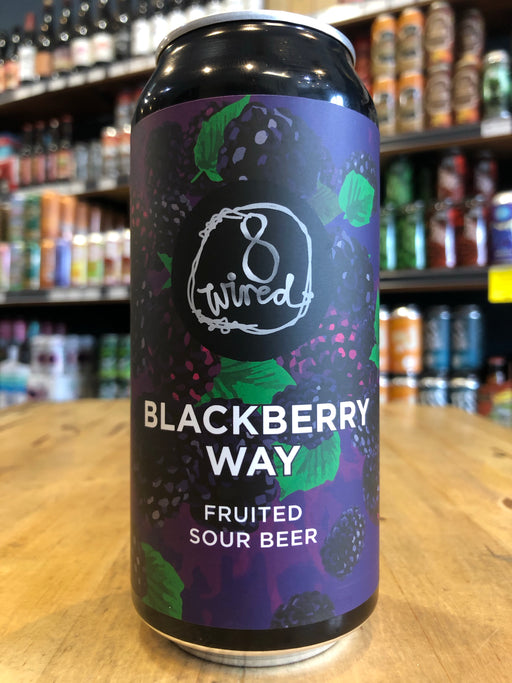 8 Wired Blackberry Way 440ml Can