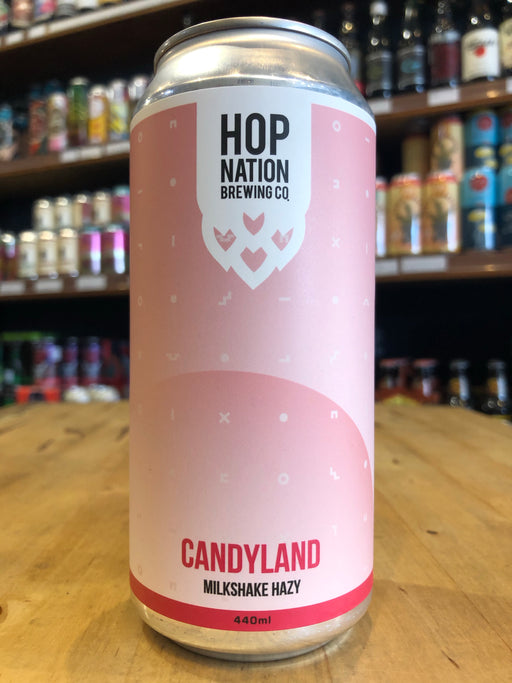 Hop Nation Candyland Milkshake Hazy 440ml Can