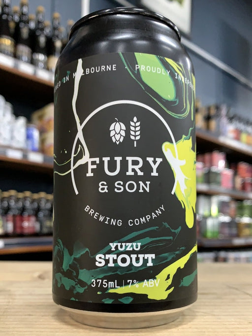Fury & Son Yuzu Stout 375ml Can