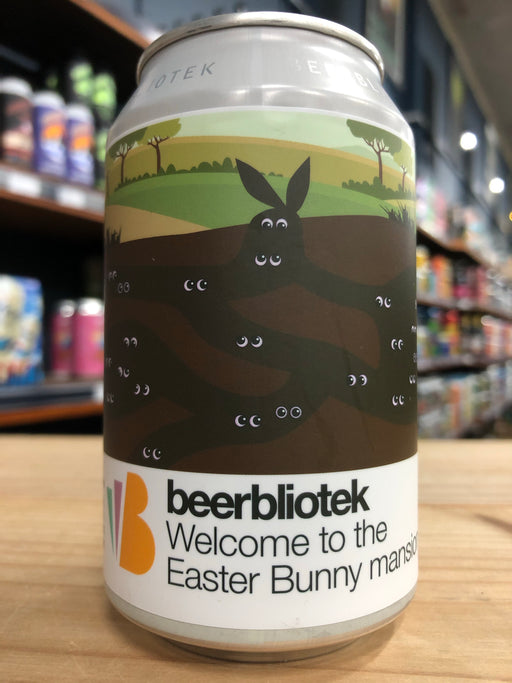 Beerbliotek Welcome To The Easter Bunny Mansion 330ml Can