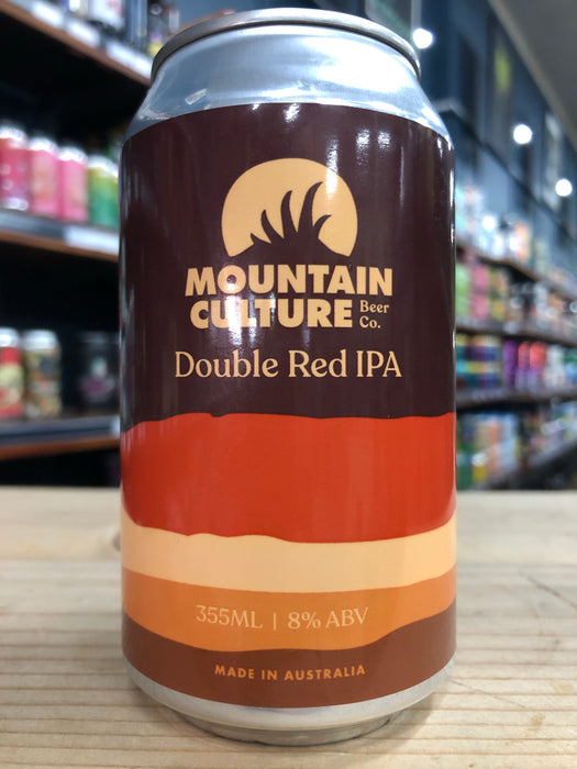 Mountain Culture Double Red IPA 355ml Can