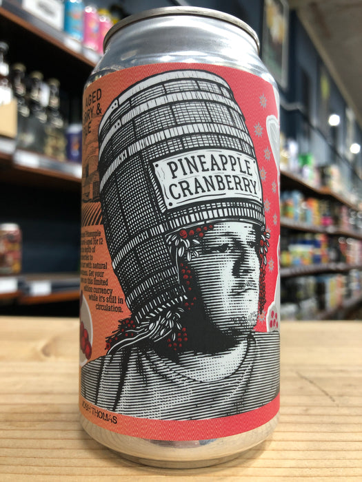Beerfarm Barrel Aged Cranberry & Pineapple Sour 375ml Can