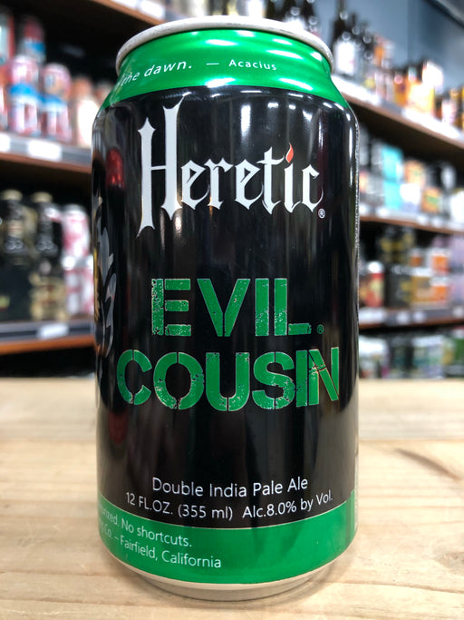 Heretic Evil Cousin Double IPA 355ml Can