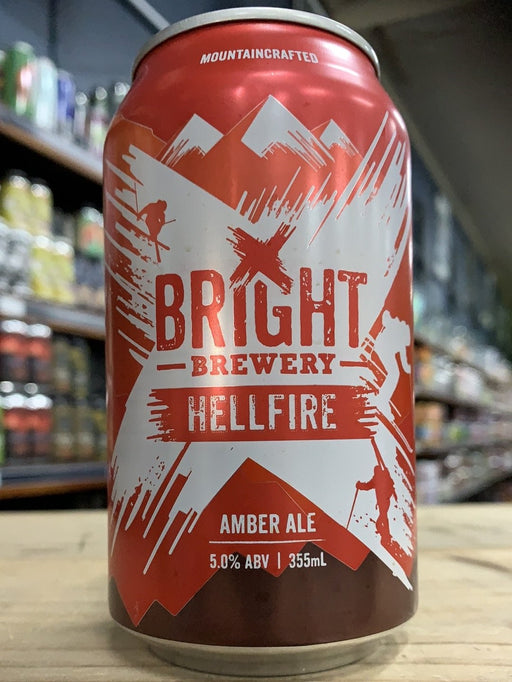 Bright Brewery Hellfire Amber Ale 355ml Can