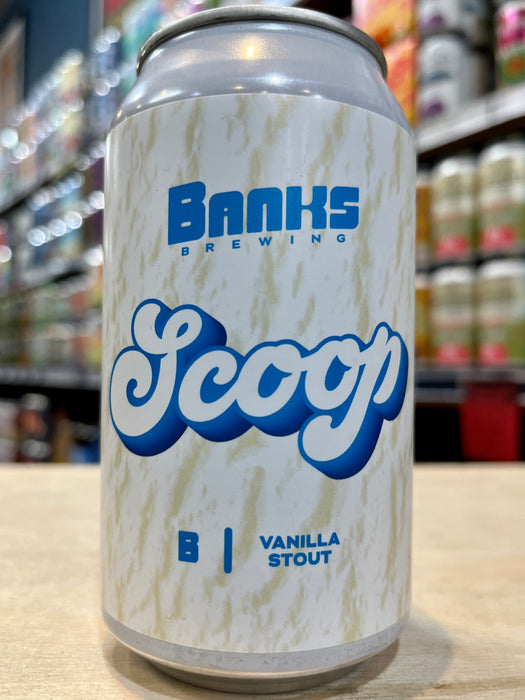 Banks Scoop Vanilla Stout 355ml Can