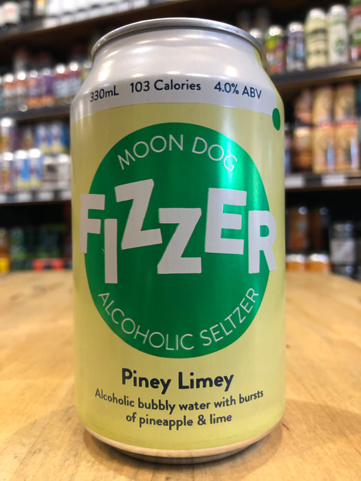 Fizzer Piney Limey Alcoholic Seltzer 330ml Can