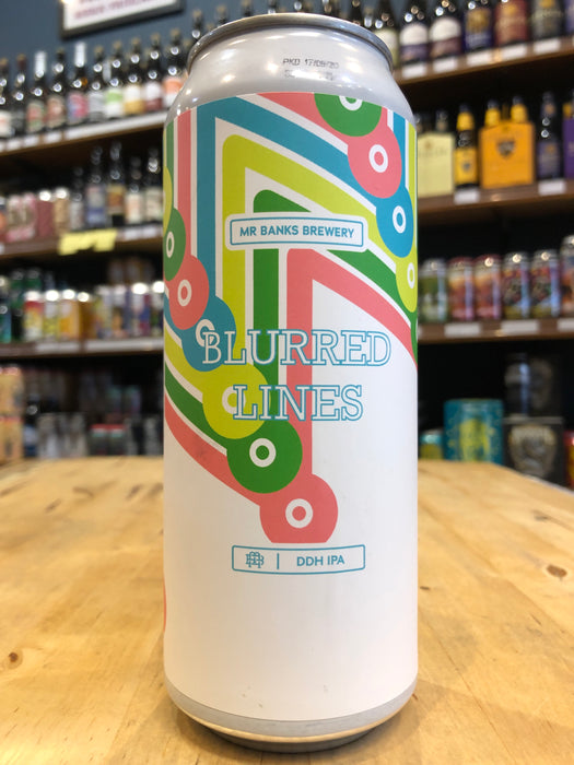Mr Banks Blurred Lines DDH IPA 500ml Can