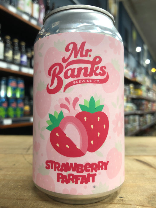 Mr Banks Strawberry Parfait 355ml Can