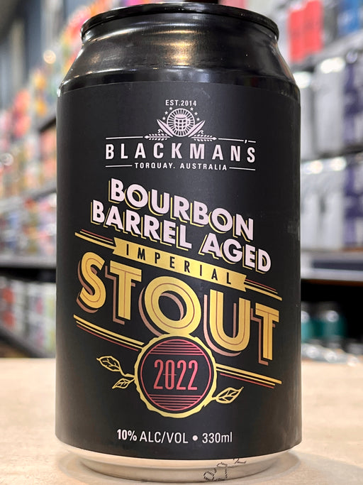 Blackman's 2022 BBA Imperial Stout 330ml Can