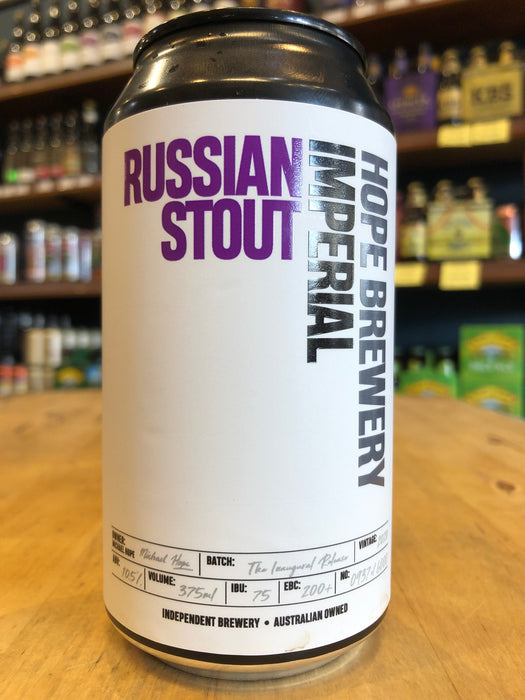 Hope Imperial Russian Stout 375ml Can