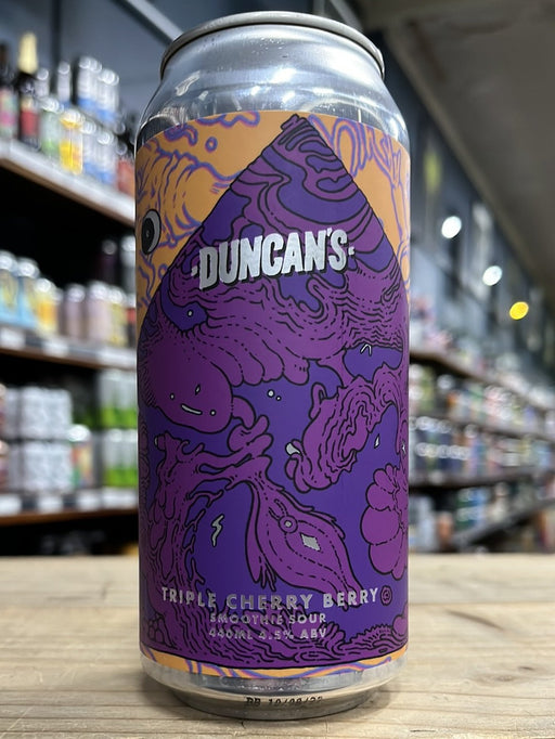 Duncans Triple Cherry Berry Smoothie Sour 440ml Can