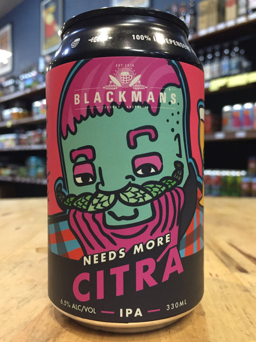 Blackmans Needs More Citra IPA 330ml Can