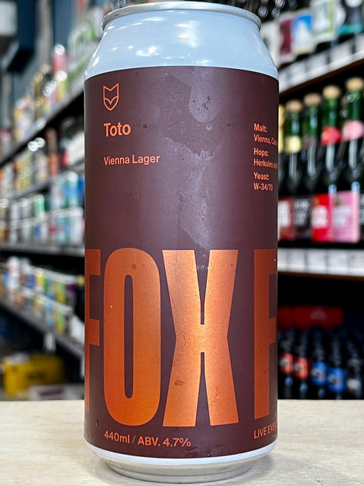 Fox Friday Toto Vienna Lager 440ml Can Single
