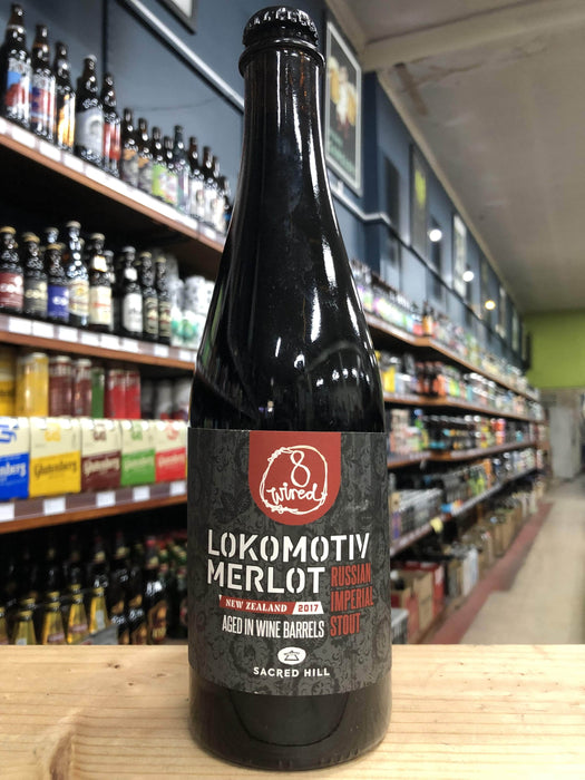 8 Wired Lokomotiv Merlot Russian Imperial Stout 500ml - Purvis Beer