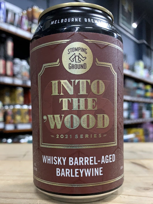 Stomping Ground Into the Wood: Whiskey BA Barleywine '21 355ml Can