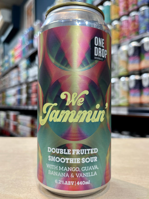 One Drop We Jammin Double Fruited Smoothie Sour 440ml Can