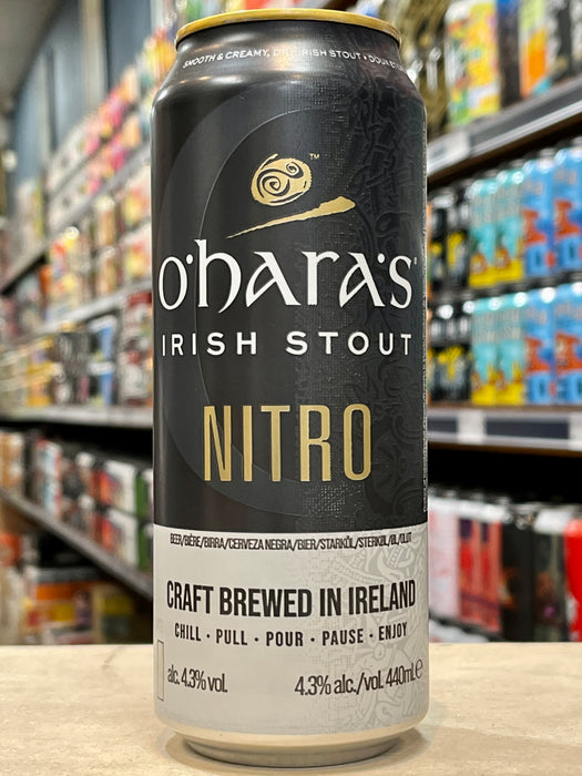 O'Hara's Nitro Irish Stout 440ml Can