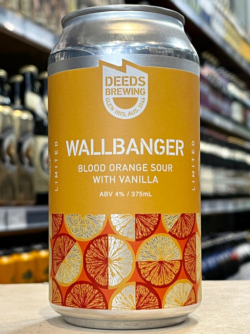 Deeds Wallbanger Blood Orange Sour With Vanilla 375ml Can