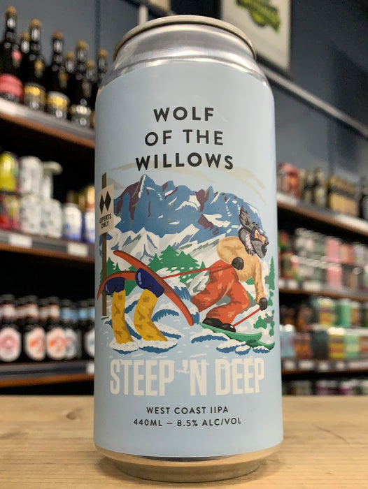 Wolf of the Willows Steep 'N Deep WC IIPA 440ml Can