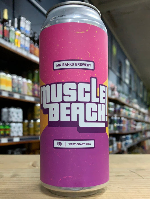 Mr Banks Muscle Beach West Coast DIPA 500ml Can