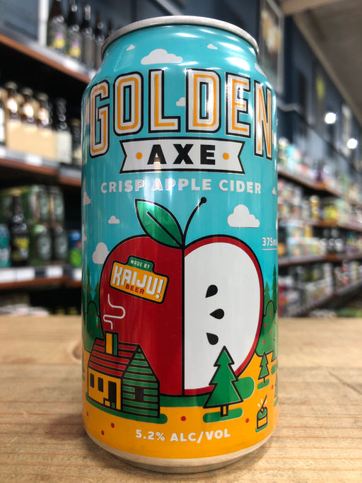 Golden Axe Apple Cider 375ml Can