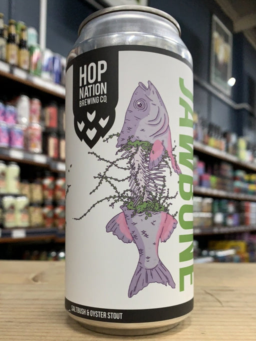 Hop Nation Jawbone Saltbush and Oyster Stout 440ml Can