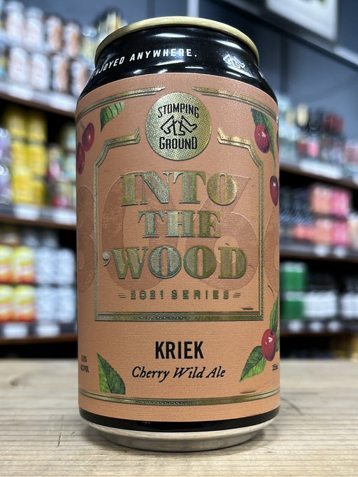 Stomping Ground Into the 'Wood Kriek Cherry Wild Ale 355ml Can