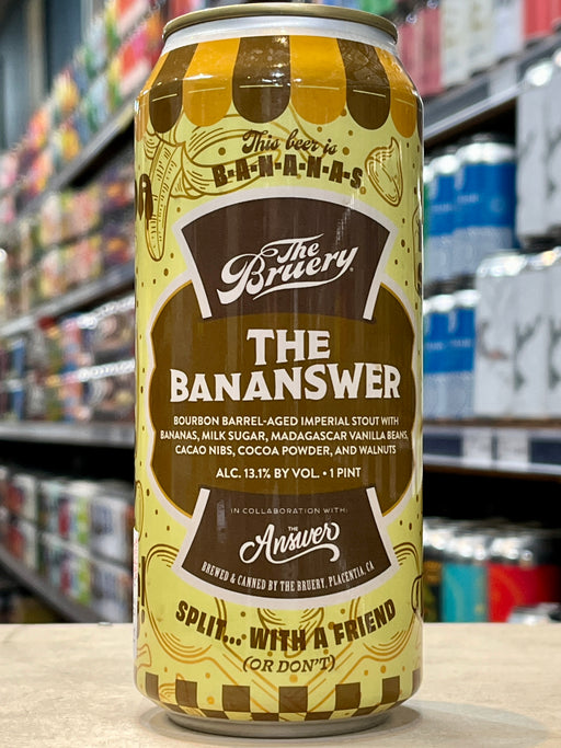The Bruery The Bananswer BBA Imperial Stout 473ml Can