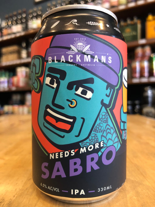Blackman's Needs More Sabro IPA 330ml Can