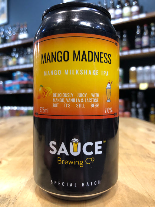 Sauce Mango Madness Milkshake IPA 375ml Can