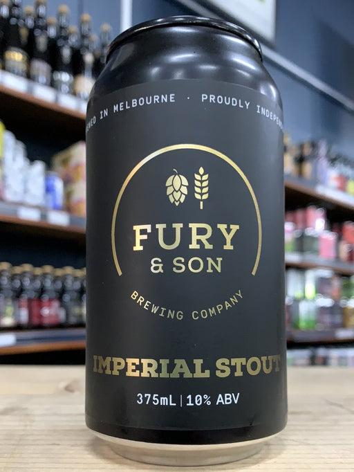 Fury & Son Imperial Stout 375ml Can