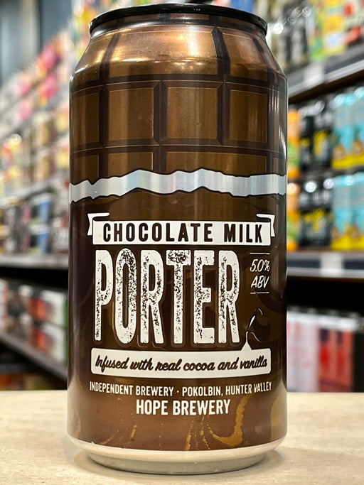 Hope Chocolate Milk Porter 375ml Can