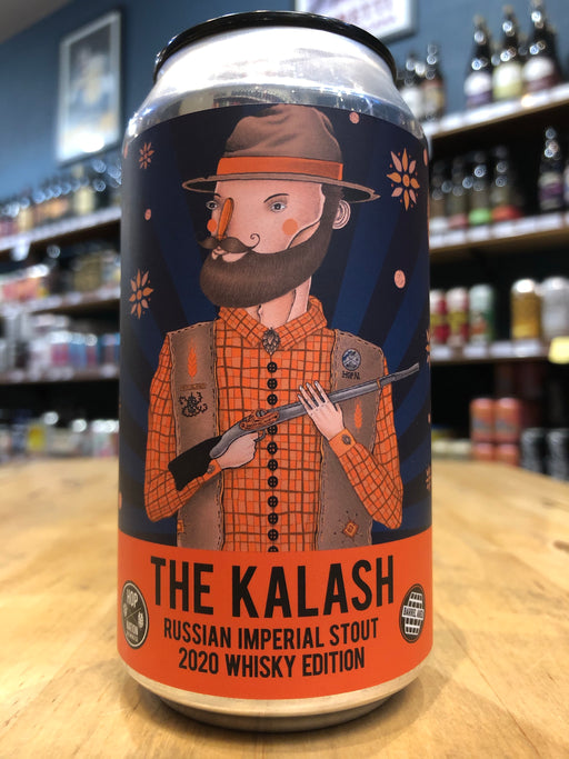 Hop Nation The Kalash Russian Imperial Stout 2020 Whisky Edition 375ml Can
