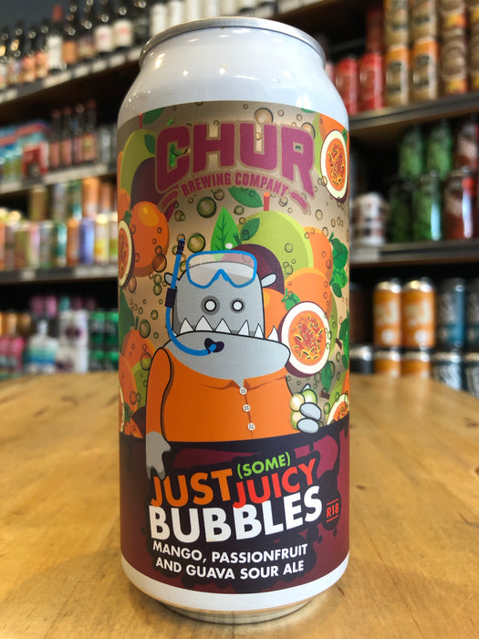 Chur Just (some) Juicy Bubbles 440ml Can