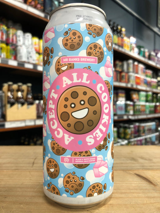 Mr Banks Accept All Cookies Imperial Milk Porter 500ml Can
